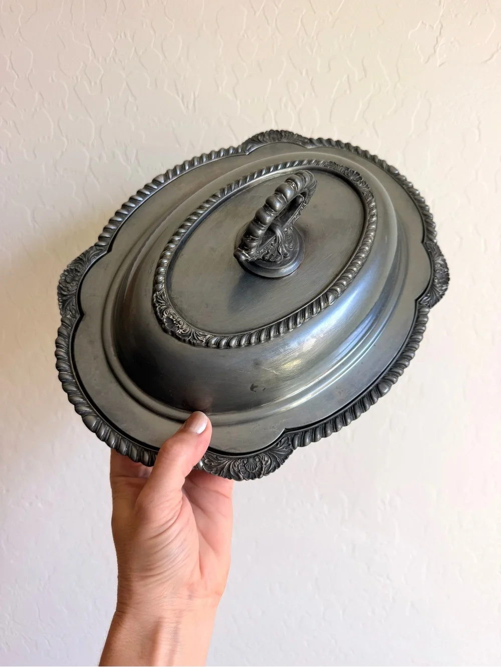 VINTAGE Wallace Melford Silverplate Serving Dish